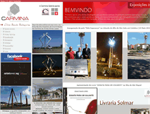 Tablet Screenshot of carminagaleria.com